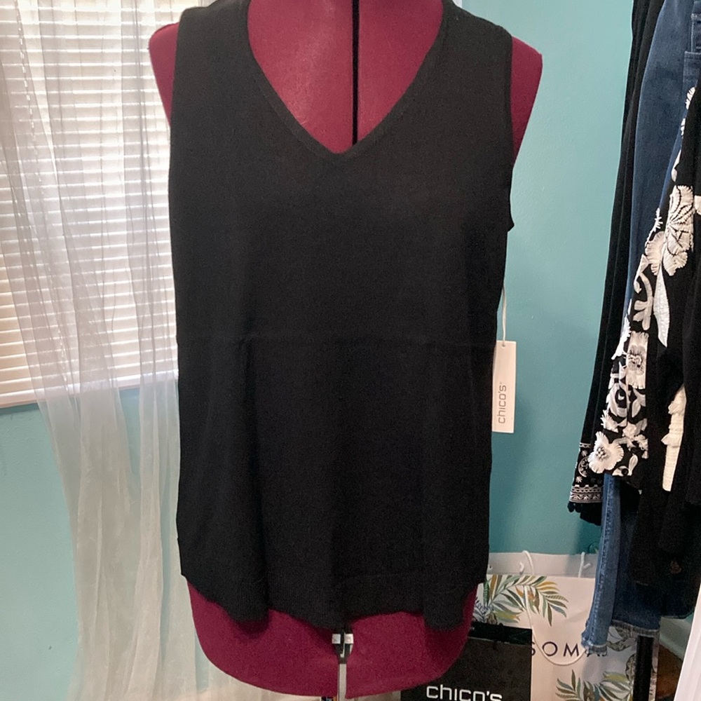 Chico’s tank sweater